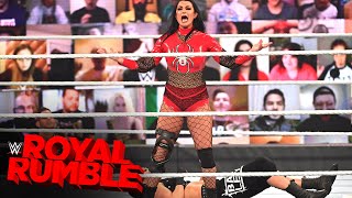 Victoria wreaks havoc in Royal Rumble return Royal Rumble 2021 WWE Network Exclusive [upl. by Vida475]