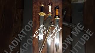 GLADIATOR Movie Weapons Replicas by Windlass Steelcrafts Trailer [upl. by Weaks536]