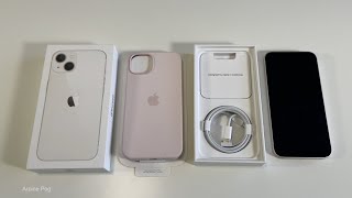 iPhone 13 Unboxing Starlight [upl. by Nishi]