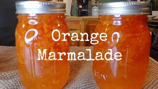 Easy Orange Marmalade Recipe amp Canning Tutorial with Just A Cook 845 [upl. by Enhpad350]