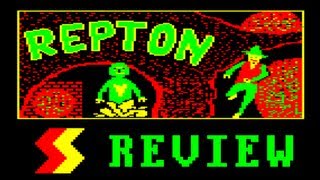 LGR  Repton  Acorn Electron Game Review [upl. by Esenahs]