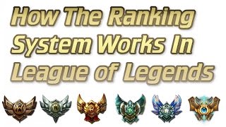 How The Ranking System Works In League of Legends  Provisional Games and MMR Explained [upl. by Jael771]