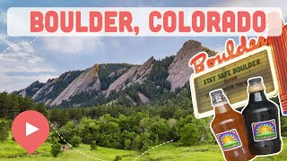 Best Things to Do in Boulder Colorado [upl. by Rabma]