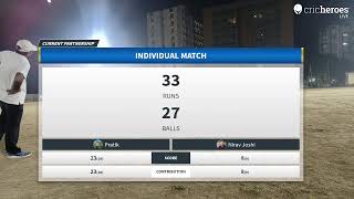 Live Cricket Match  42 Na Jawan vs Star Strikers  19Nov24 0917 PM 20 overs  Individual match [upl. by Sesilu]