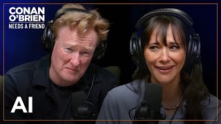 Rashida Jones amp Conan Discuss The Imperfections Of AI  Conan OBrien Needs A Friend [upl. by Nnybor]