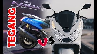 2018 TEGANG KejarKejaran NMAX155 VS PCX150 di Tangga Tahta Raja Maxi Skutik 150 Indonesia [upl. by Anual]