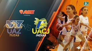 Liga de Basquetbol ABE 2024  UACJ vs UAZ Femenil [upl. by Richardo]