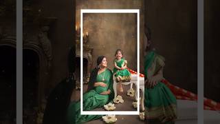 Maternity Photoshoot in Traditional Dress saree maternityphoto [upl. by Tratner]