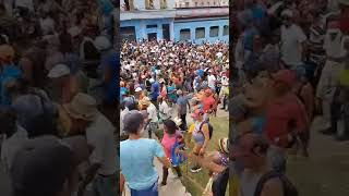 La Conga de los Hoyos Santiago de Cuba Julio 2024 [upl. by Cired]