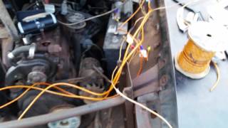 Rewiring my 1948 Pontiac back with original wire [upl. by Ennaeerb]