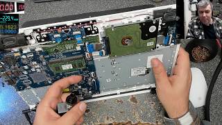 Hp 15ay022na motherboard repair no powernot charging [upl. by Nevart628]