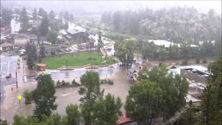 Estes Park Floods  September 12 2013 [upl. by Yesdnik821]