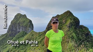 Randonnée  Ohué et Pahia  île de Bora Bora  polynésie Française [upl. by Ker387]