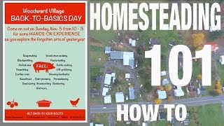 Back to Basics Event for Homesteaders [upl. by Ittak]