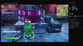 Fortnite gameplay with NEW BUSHRANGER SKIN FROM WINTERFEST [upl. by Ninette180]