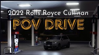 2022 Roll Royce Cullinan Pov drive Night pt1 [upl. by Hgieleak]