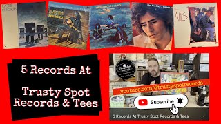 5 Records At Trusty Spot Records amp Tees Episode 4 [upl. by Cassandra543]