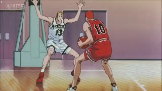 Hanamichi vs Michael  Slam Dunk Movie Tagalog [upl. by Newol]