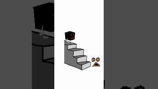 Killer Bit Stairs 3 flipnote3d funny trending interminablerooms animation [upl. by Wesle]