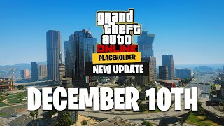 NEW GTA ONLINE DLC COMING DECEMBER 10TH Rockstar Leaked the Date [upl. by Annaxor88]