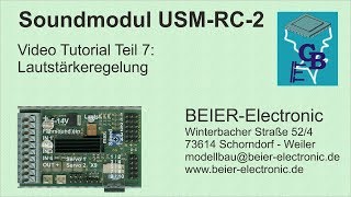 Soundmodul USMRC2 Tutorial 07 [upl. by Rozamond234]