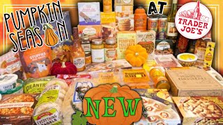 TRADER JOE’S OFFICIAL FALL  NEW ITEMS HAUL [upl. by Xylia765]