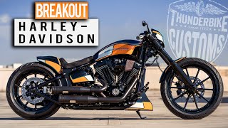 Thunderbike Monaco  customized Harley Davidson Breakout [upl. by Kronfeld394]