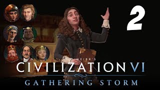 Civilization 6  Divinité Team play  Suède  Ep 2  ça ne va pas être facile  Memoria FR [upl. by Odraccir]