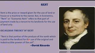 Ricardian Theory of Rent [upl. by Annekim]