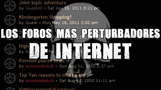 Los 7 foros más perturbadores de Internet  DrossRotzank [upl. by Cudlip]