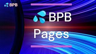 Install BPB Pages [upl. by Ankney]