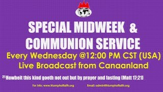 Bishop Oyedepo Exhortation Midweek Communion Service October 3 2018 [upl. by Peggy]