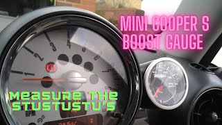 Mini Cooper S R56 Boost Gauge amp Pod fitting [upl. by Qifar243]