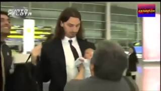 Entrevista epica de Ibrahimovic  Se burla de periodista de Punto Pelota [upl. by Naira]