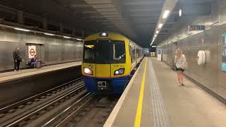 Northbound London Overground Train at Shoreditch High Street [upl. by Buehler]