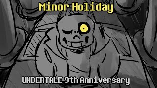 Minor Holiday  UNDERTALE Sans Animatic [upl. by Rosalie]