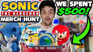 Sonic Merch Hunt  We Spent Over 500 On New Sonic Toys Figures Plushes Comics amp More [upl. by Ayaet58]