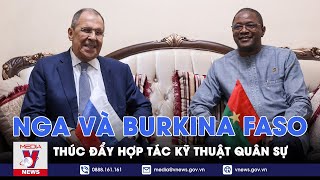 Nga và Burkina Faso thúc đẩy hợp tác kỹ thuật quân sự  Tin thế giới  VNews [upl. by Coady138]