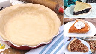 How to Make The BEST Pie Crust 😍 Flaky Golden amp Buttery piecrust [upl. by Dana190]