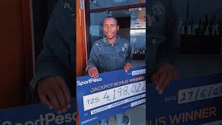 SportPesa Jackpot Bonus Winner [upl. by Yelsek]