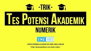 TRIK MENYELESAIKAN TPA NUMERIK [upl. by Etnaled343]