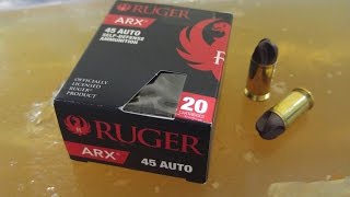 Ruger ARX Ammo Test Gimmick or Legit Polycase Inceptor [upl. by Aleta]