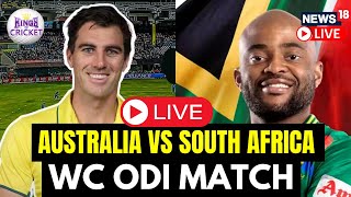 Australia Vs South Africa LIVE Match  Australia Vs South Africa Cricket  World Cup 2023  N18L [upl. by Ekusuy99]