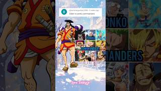 Oden vs Yonko Commanders  whoisstrongest oden zoro mihawk onepiece shorts [upl. by Dnomed]