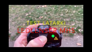 Test Latarki LEDLENSER MH5 [upl. by Irene]