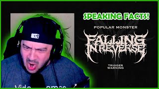 Falling in Reverse  Trigger Warning REACTION  Speaking Facts [upl. by Burt]