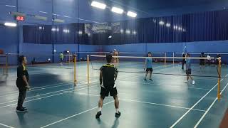 Hafizon Anggi vs Hedi Ari  Badminton Match GOR BADMINTON KOMPLEK PPA JATIASIH [upl. by Linkoski]