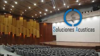 ACÚSTICA PARA AUDITORIOS COLISEOS Y TEATROS [upl. by Atims521]