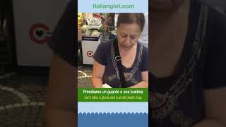 🛒 At the supermarket part 1  Grocery shopping in Italian 🇮🇹 [upl. by Sudoeht]