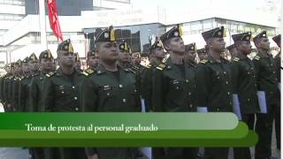 Graduación en la Escuela Militar de Clases de Sanidad [upl. by Sybille]